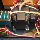 Interior de una maquina de soldadura por Aire Caliente