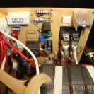Interior de una maquina de soldadura por Aire Caliente