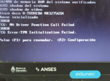 Netbook Error TCG Error TMP Initialization Failed