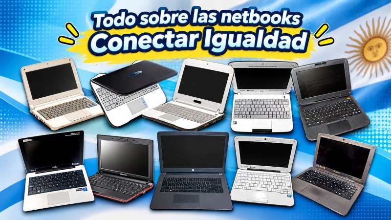 Todo sobre las netbook del plan Conectar Igualdad