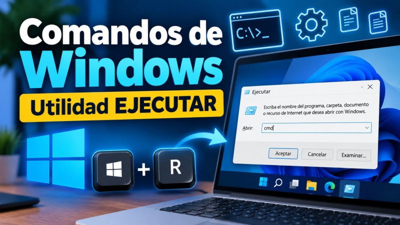 Comandos de Windows. Utilidad EJECUTAR