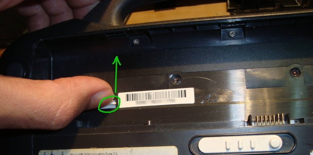 Cambio de disco a Netbook Exo X355 Cambio de disco a Netbook Exo X355