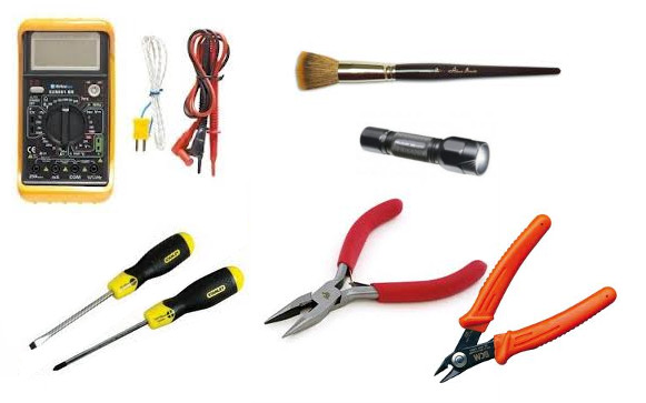 Herramientas para Técnico de PC Herramientas de un Técnico de PC para la Mochila y el Taller