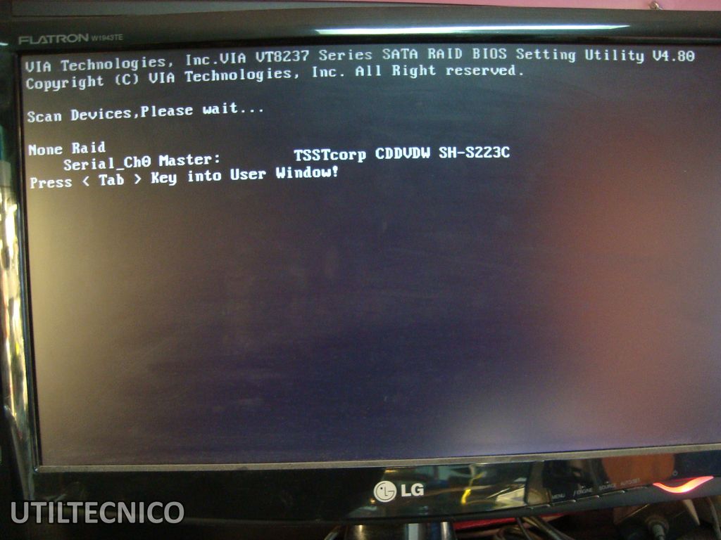 The Bios does not be installed The Bios does not be installed