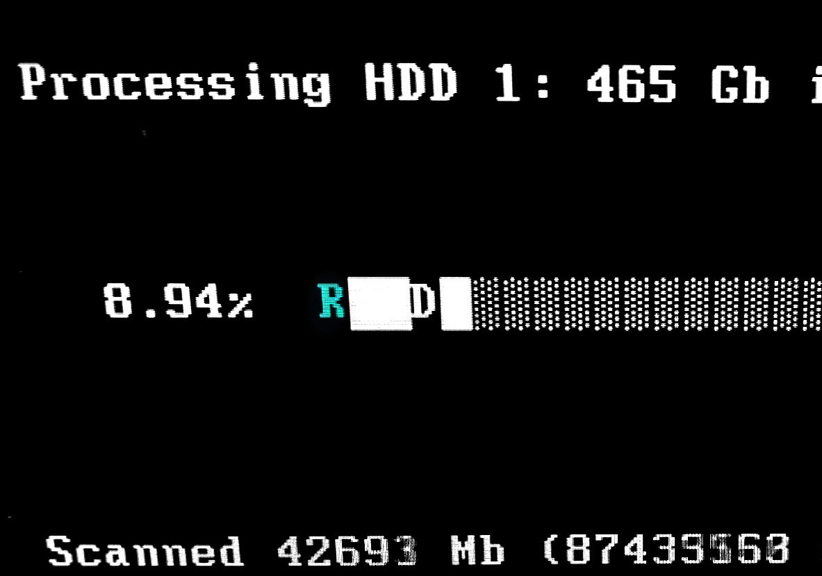Reparar un disco con HDD Regenerator