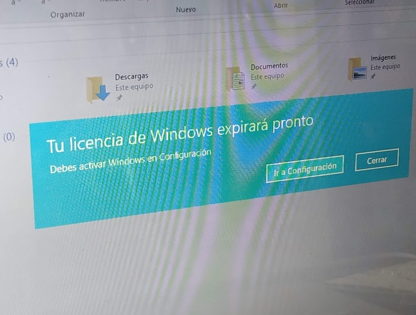 Tu licencia de Windows expirara pronto Windows 10 Tu licencia de Windows expirara pronto Windows 10