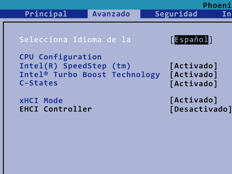 Qué es el XHCI