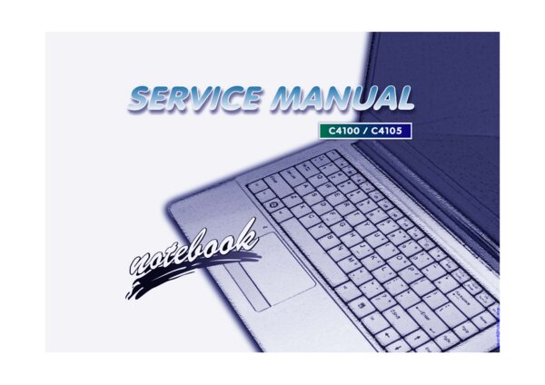 Esquematico Clevo C4100, c4105 - 6-7P-C4104-003