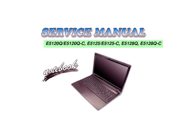Esquematico Clevo E5120, E5128
