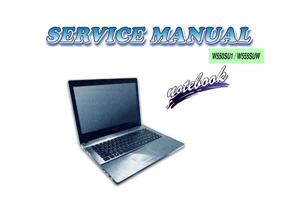 Esquematico Clevo W550SU1 - W555SUW