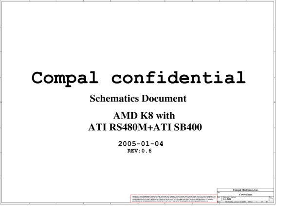 Esquematico Compal LA-2421 Rev 0.6