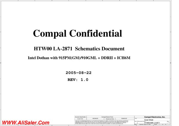 Esquematico Compal LA-2871
