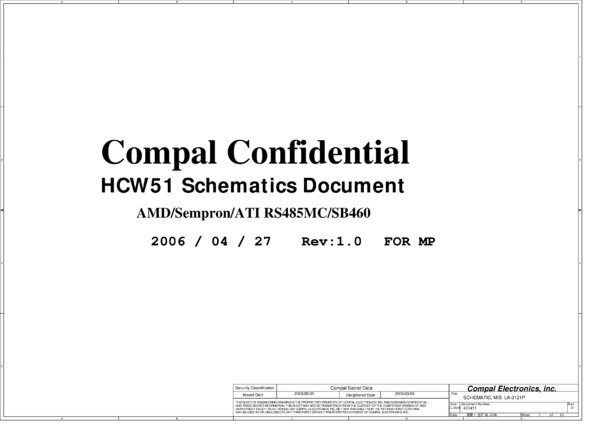 Esquematico Compal LA-3121P