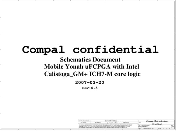 Esquematico Compal LA-3491P