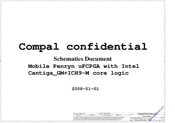 Esquematico Compal LA-4101P Rev 0.3