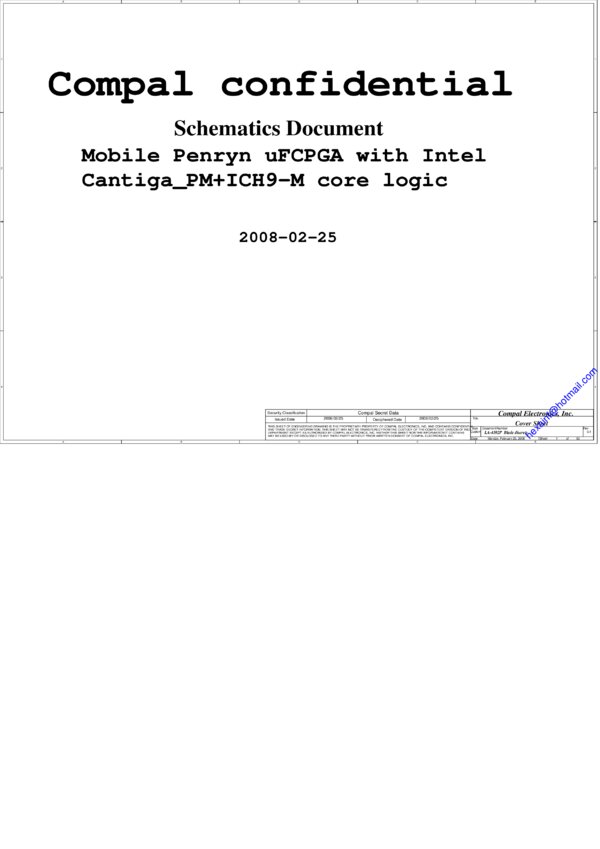 Esquematico Compal LA-4102P - REV 0.4