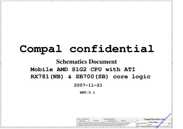 Esquematico Compal LA-4112P
