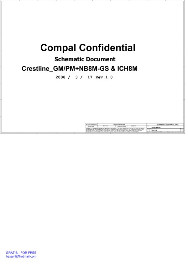 Esquematico Compal LA-4121P JAL30 (Dell 1510)
