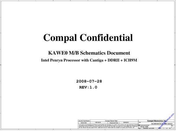Esquematico Compal LA-4431P