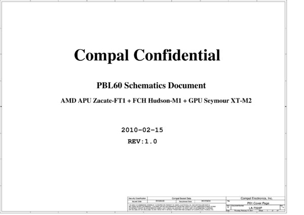 Esquematico Compal LA-7322P