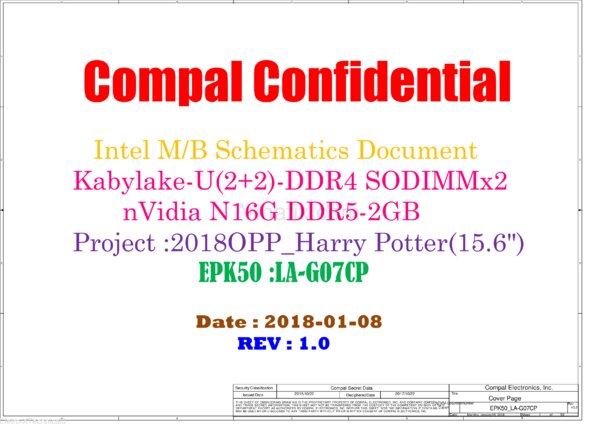Esquematico Compal LA-G07CP r1.0