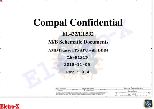 Esquematico Compal LA-H131P1