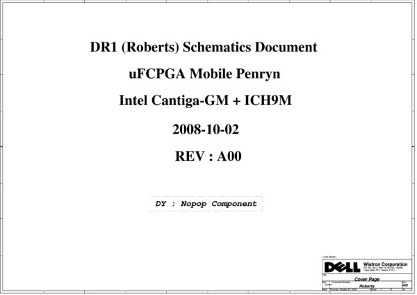 Esquematico Dell 08212-1 Rev A00