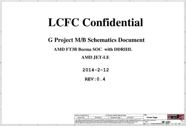 Esquematico LCFC NM-A281
