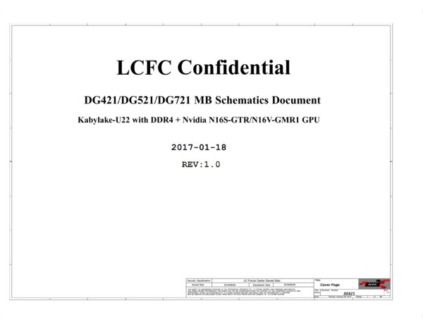 Esquematico LCFC NM-B241 rev 1.0