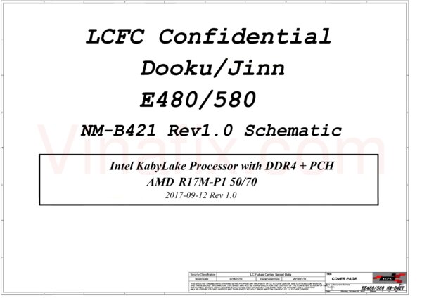 Esquematico LCFC NM-B421