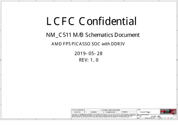 Esquematico LCFC NM-C511 Rev 1.0
