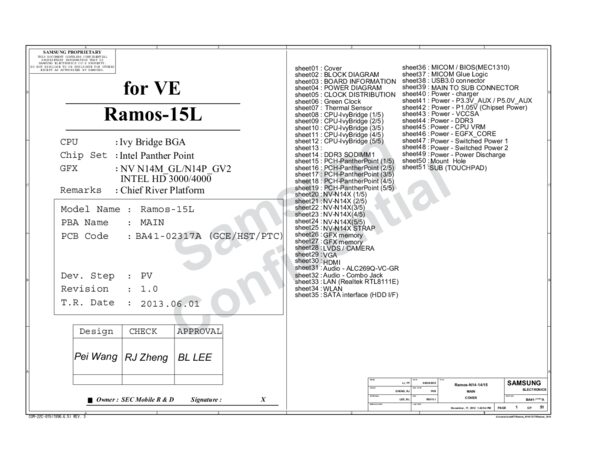 Esquematico Samsung BA41-02317A Rev 1.0