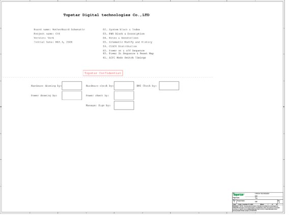 Esquematico TopStar C46 Rev A