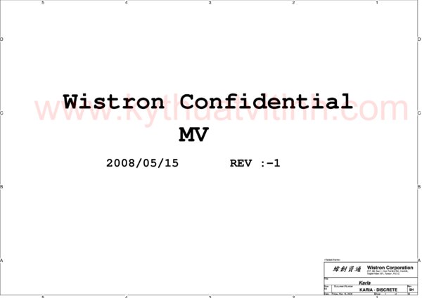 Esquematico Wistron Karia SC