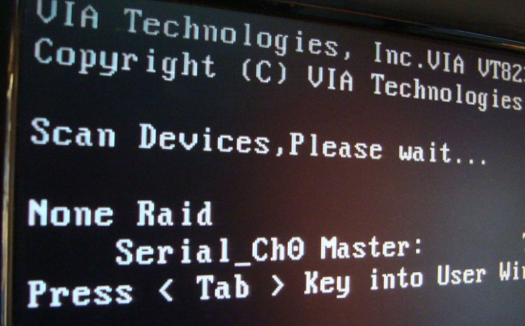 The Bios does not be installed