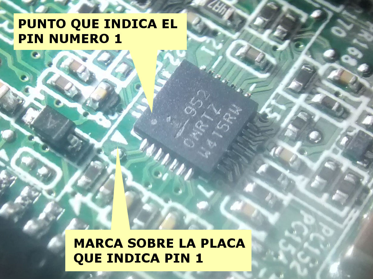 Como saber la posición de un componente o cable que acabas de quitar