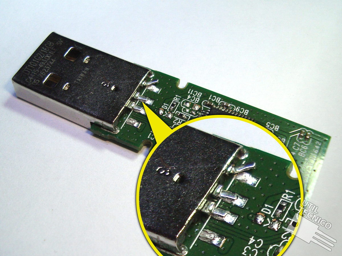 Reparando un pendrive