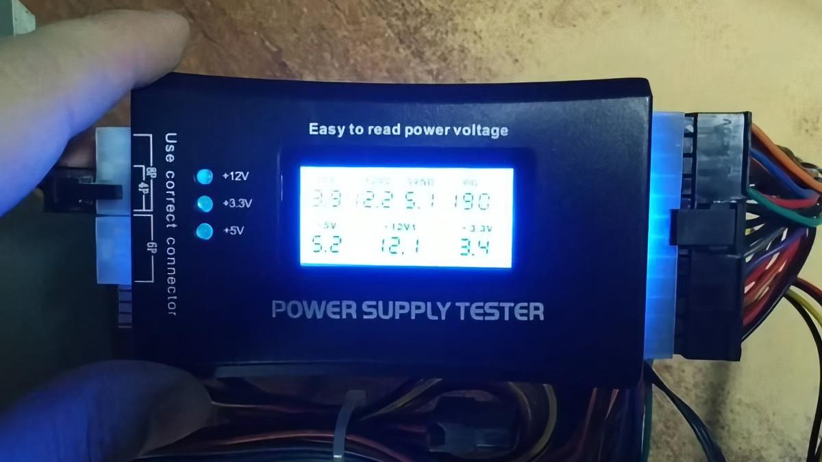 Manual en español de Tester de Fuentes Power Supply tester IV