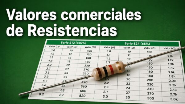 Valores comerciales de Resistencias