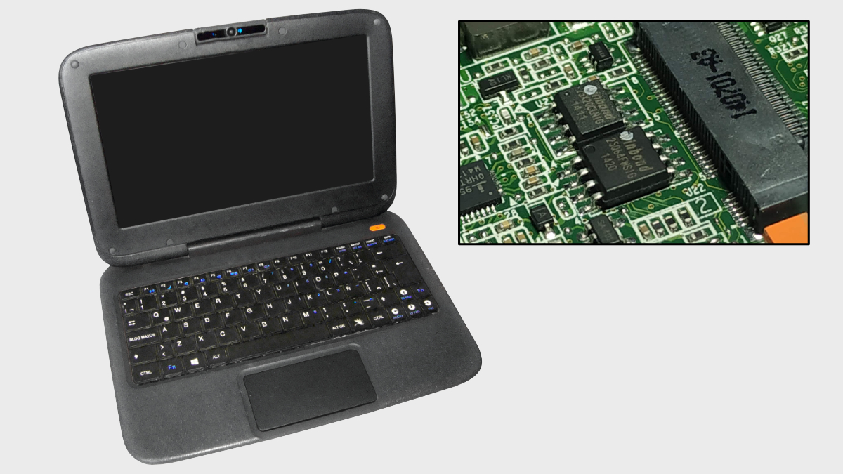 Archivo ROM para BIOS de netbook G5 o Quinta Generación