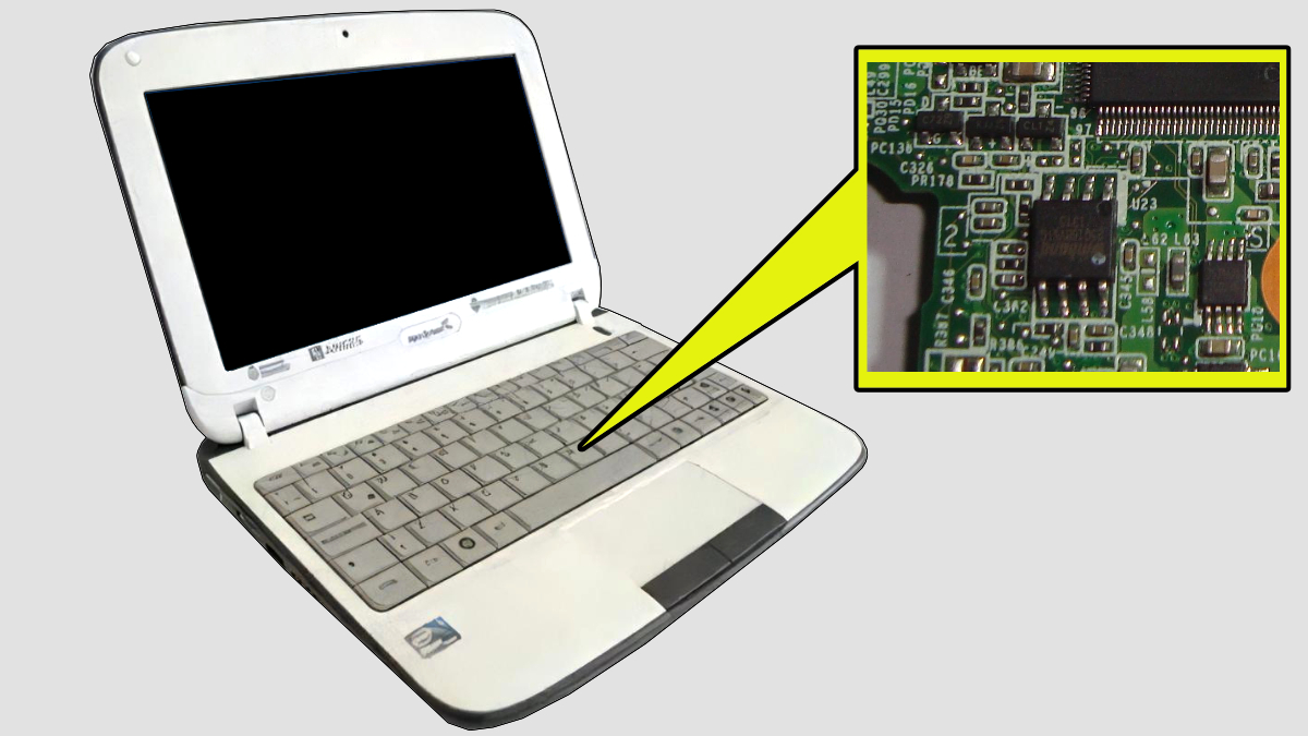 Archivo ROM para BIOS de netbook G4 o Cuarta Generación