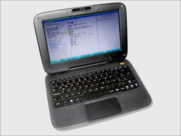 Captura de pantalla del BIOS de la Netbook G5 del gobierno