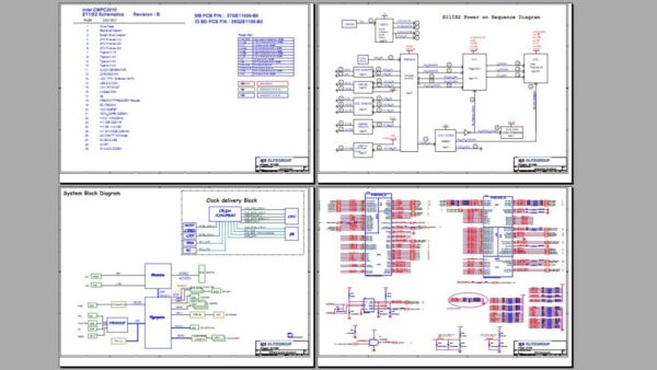 Esquemático netbook G2 G3 Exo X355 plan conectar igualdad