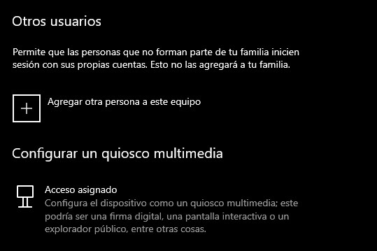 Agregar cuenta en Windows 10 Sin Internet