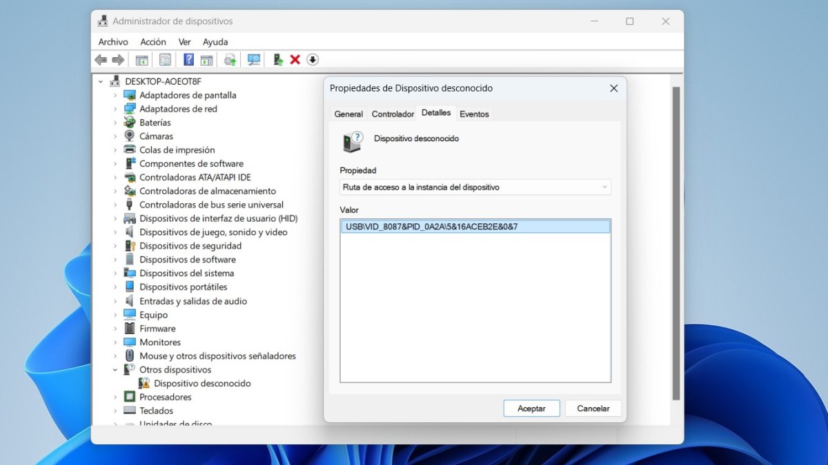 Driver Bluetooth Intel PID_0A2A para Windows 10 y Windows 11